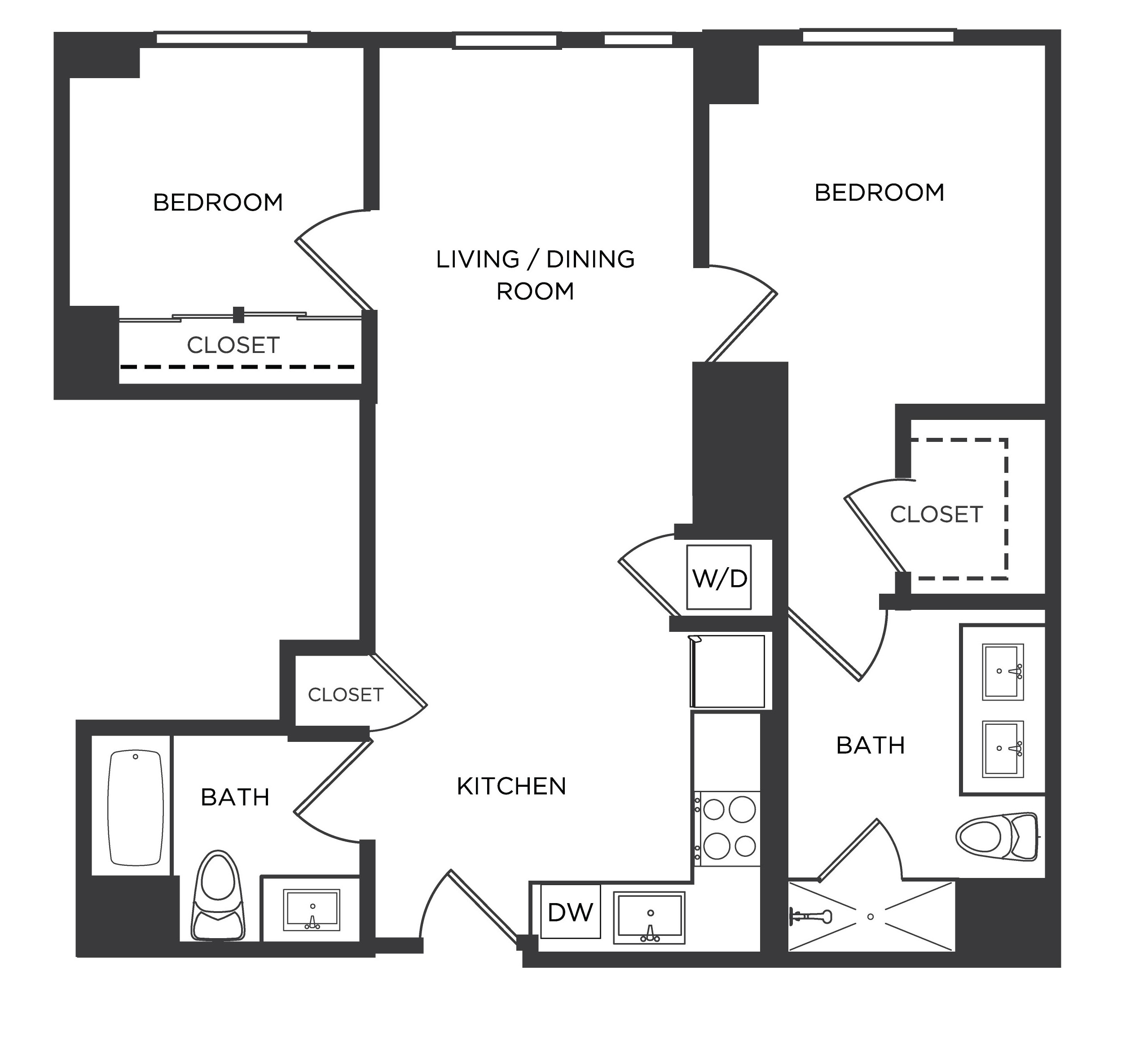 Floor Plan Image of Apartment Apt 0731